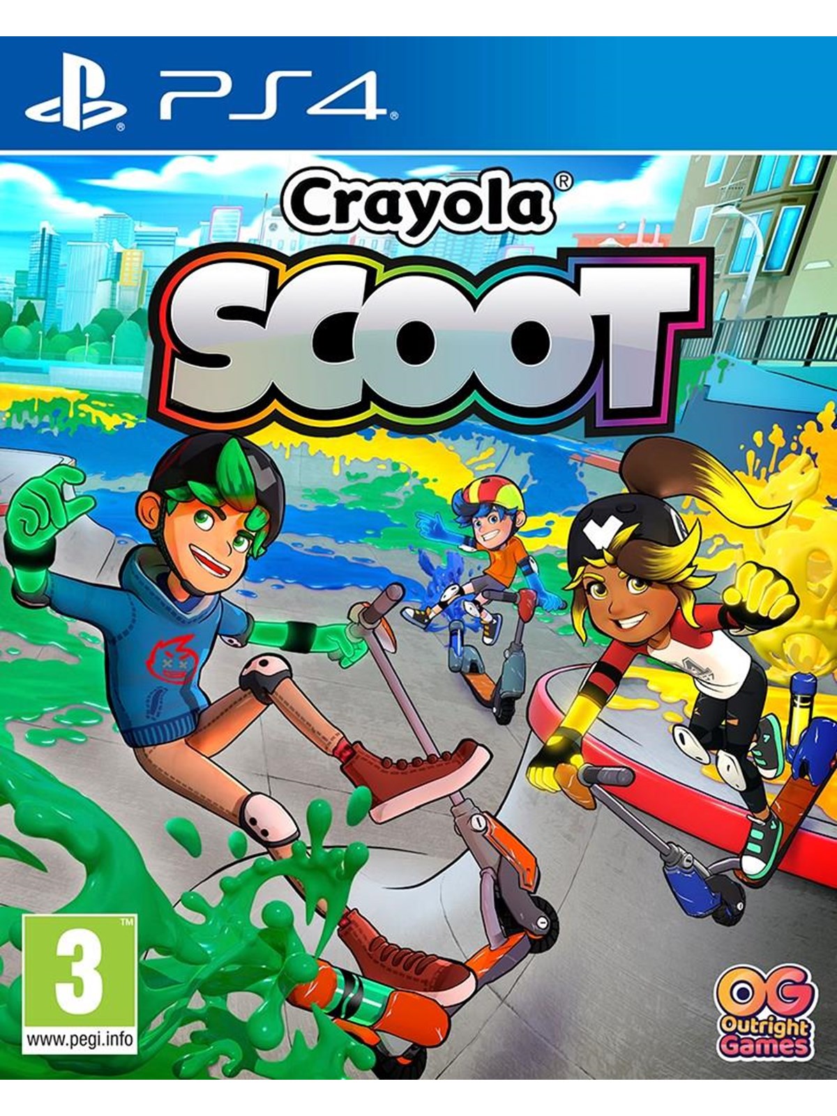 Crayola Scoot - Sony PlayStation 4 - Sport - PEGI 3