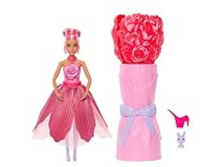 Barbie Poupée Parfumée Pétale Pop et Accessoires