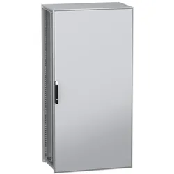 Schneider Electric NSYSFN201060P Standgehäuse, elektrisch, PanelSeT SFN, aus dekarbonisiertem Stahl, mit Montageplatte, montiert, 2000x1000x600mm