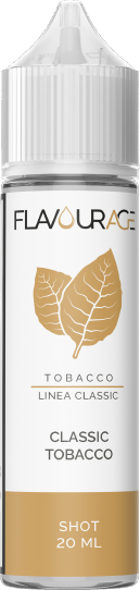 Flavourage Classic Tobacco Liquido Shot 20ml Tabacco