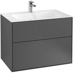 Villeroy & Boch Finion Waschtischunterschrank, 2 Auszüge, mit integrierter Beleuchtung, 796x591x498mm, G01000HB, Farbe: Peony