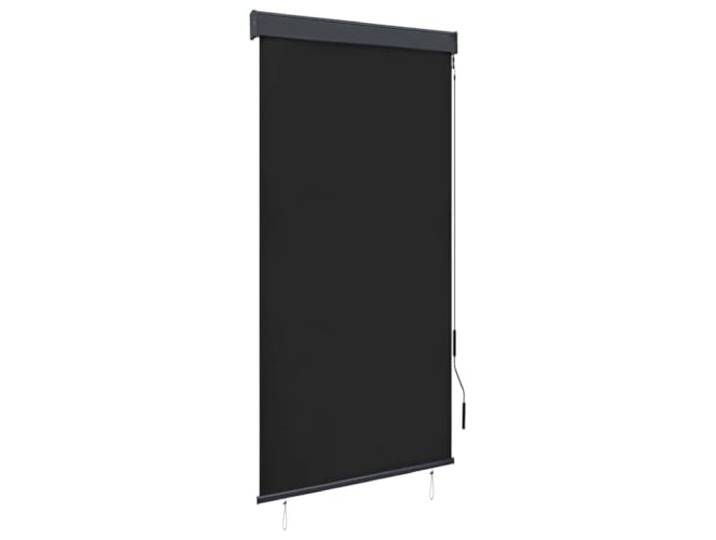 vidaXL Rolgordijn voor buiten 80x250 cm antraciet