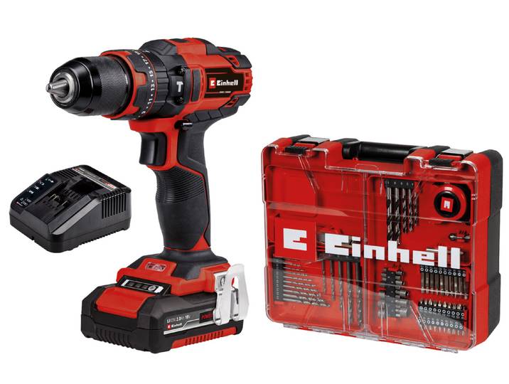 Einhell Akku-Schlagbohrschrauber Te-Cd 18/40 18 V 2 Ah Kit