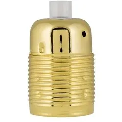Bailey-Armatur Metallschraube E27 gold