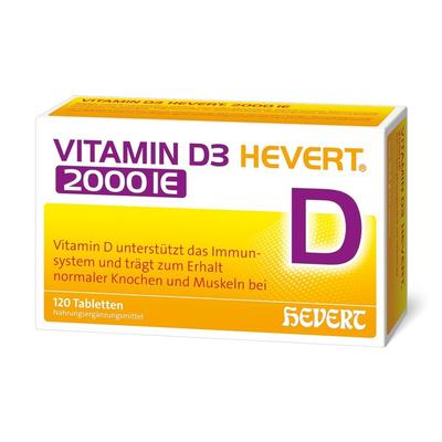 Vitamin D3 Hevert 2000 I.e. Tabletten 120 St