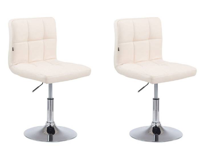 CLP Barhocker Palma V2 Kunstleder (Set, 2er), drehbarer Lounger