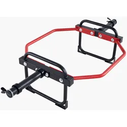 VEVOR Trap Bar Hexagon Hantelstange Langhantel 50 mm 240 kg Tragkraft, Gewichtheben und Krafttrainingsgerät, Heimfitnessstudio für Kniebeugen Kreuzheben Schulterdrücken, Rot