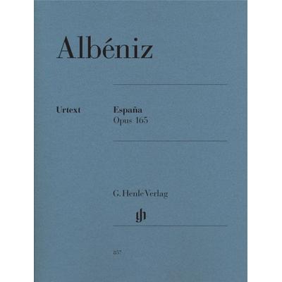 Isaac Albéniz - España op. 165, Taschenbuch von Isaac Albéniz, Henle