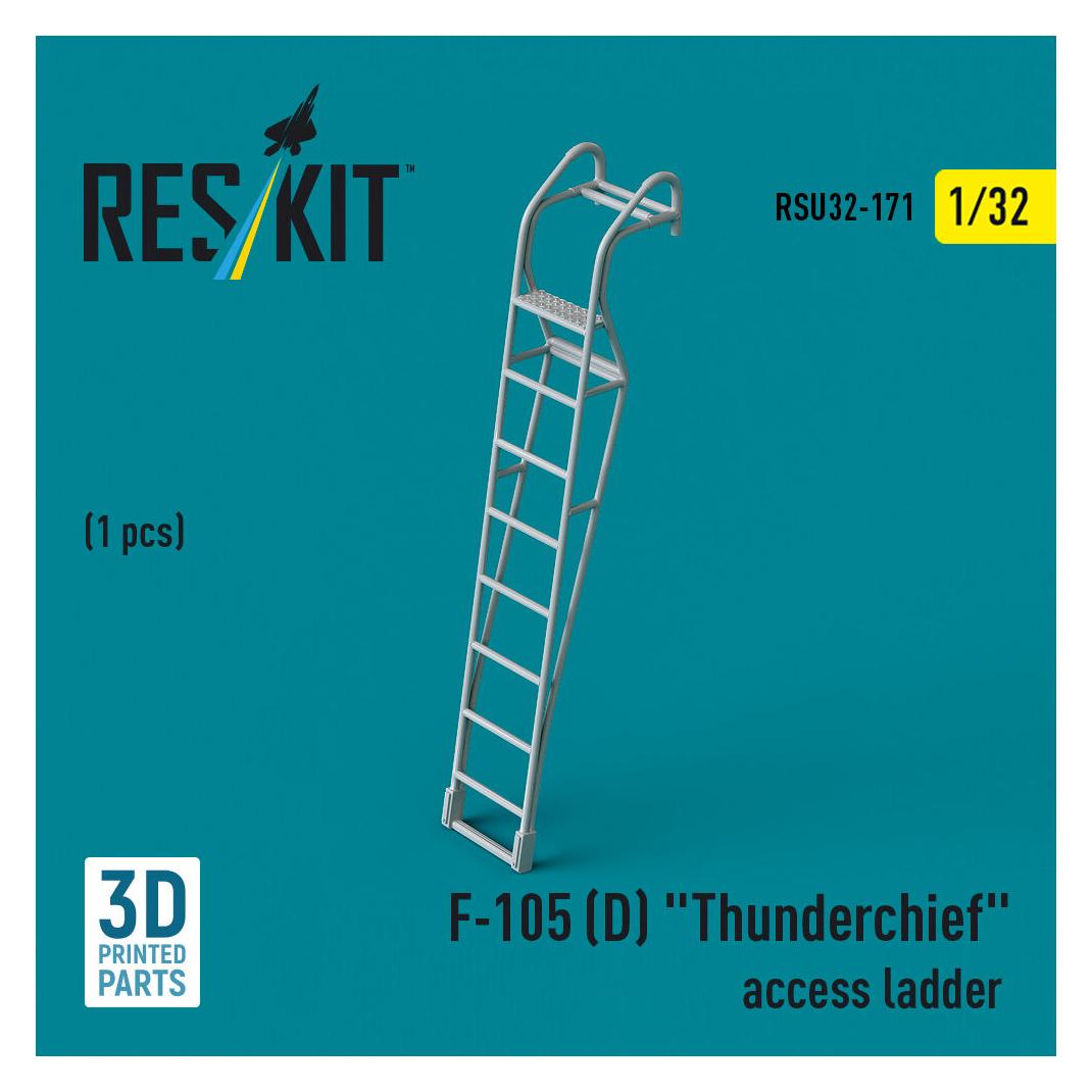 ResKit F-105D Thunderchief access ladder (1 pcs) (3D Printed) (RSU32-0171)