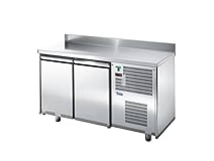 Table Réfrigérée Positive 2 Portes - Avec Dosseret - 200 L - Sofraca