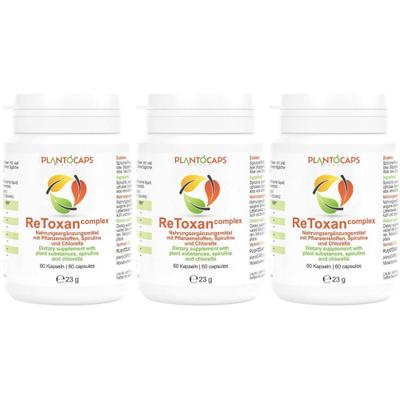 Plantocaps ReToxan complex Kapseln x3 3x60 St