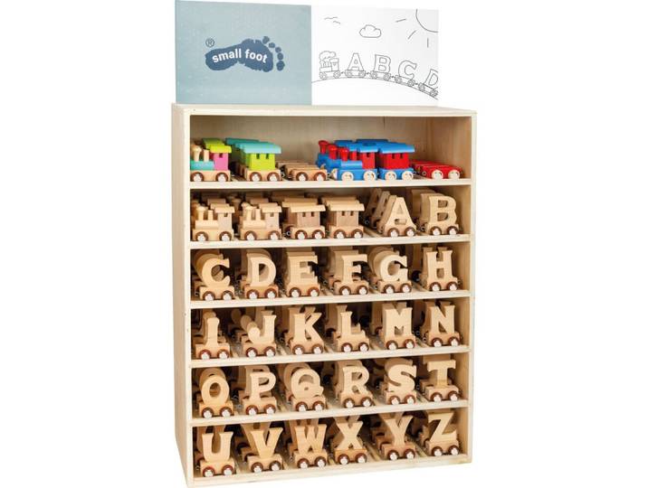 Small Foot Spielzeug-Zug Display Buchstabenzug