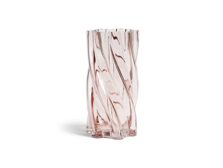 &klevering - Marshmallow Vase 25 x Ø 12 cm, pink