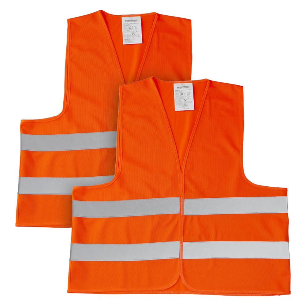 LEINA-WERKE Warnwesten orange Einheitsgröße REF 13120