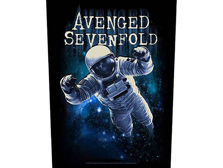 Avenged Sevenfold Grote rugpatch Astronaut Multicolours