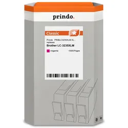 Prindo, Druckerpatrone, kompatibel mit Brother LC3235XLM (M)