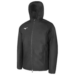 Mizuno, Unisex, Laufjacke, Team (XXL), Schwarz, XXL