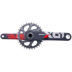 SRAM Kettenradgarnitur X01 Eagle 32 Zähne 170 mm Super Boost+ oxy rot
