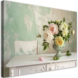 LEINWANDBILD Blumen 90x60cm