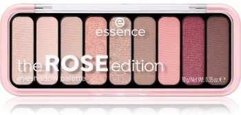 Essence The Rose Edition paleta de sombra para os olhos tom 20 Lovely In Rose 10 g. The Rose Edition