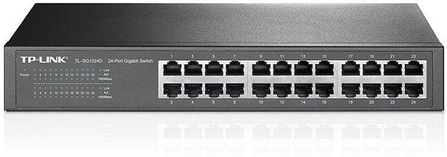 Switch Rack 24 Puertos 10/100/1000Mbps - TP-LINK