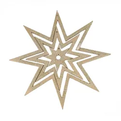 Dekohänger Star 35cm gold