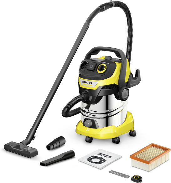 Karcher WD 5 Control P S 25/5/22 - Aspirateur multifonction - Cuve inox 25 litres - 1200 W