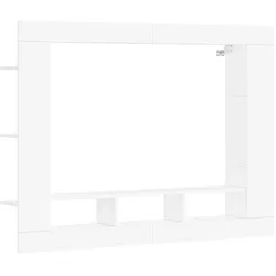 Helloshop26 - Modernes wandmontiertes TV-Möbel 152 x 22 x 113 cm weißes Holzwerkstoff