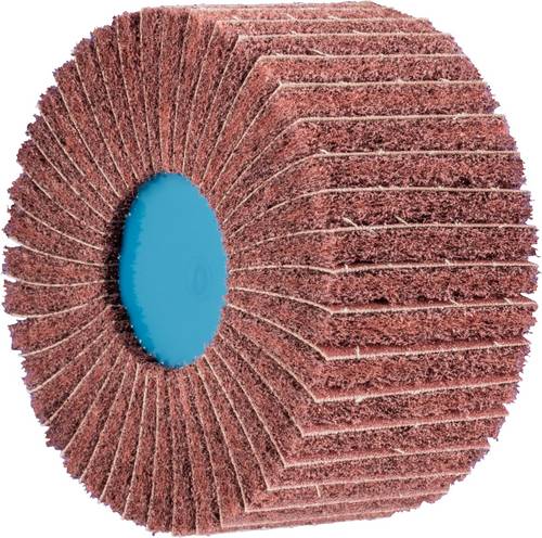 PFERD TOOLS 44642102 POLINOX Vlies-Schleifrad PNZ Ø 100 x 50mm Gewinde M14A 180 für Feinschliff & Finish 100mm 5St.
