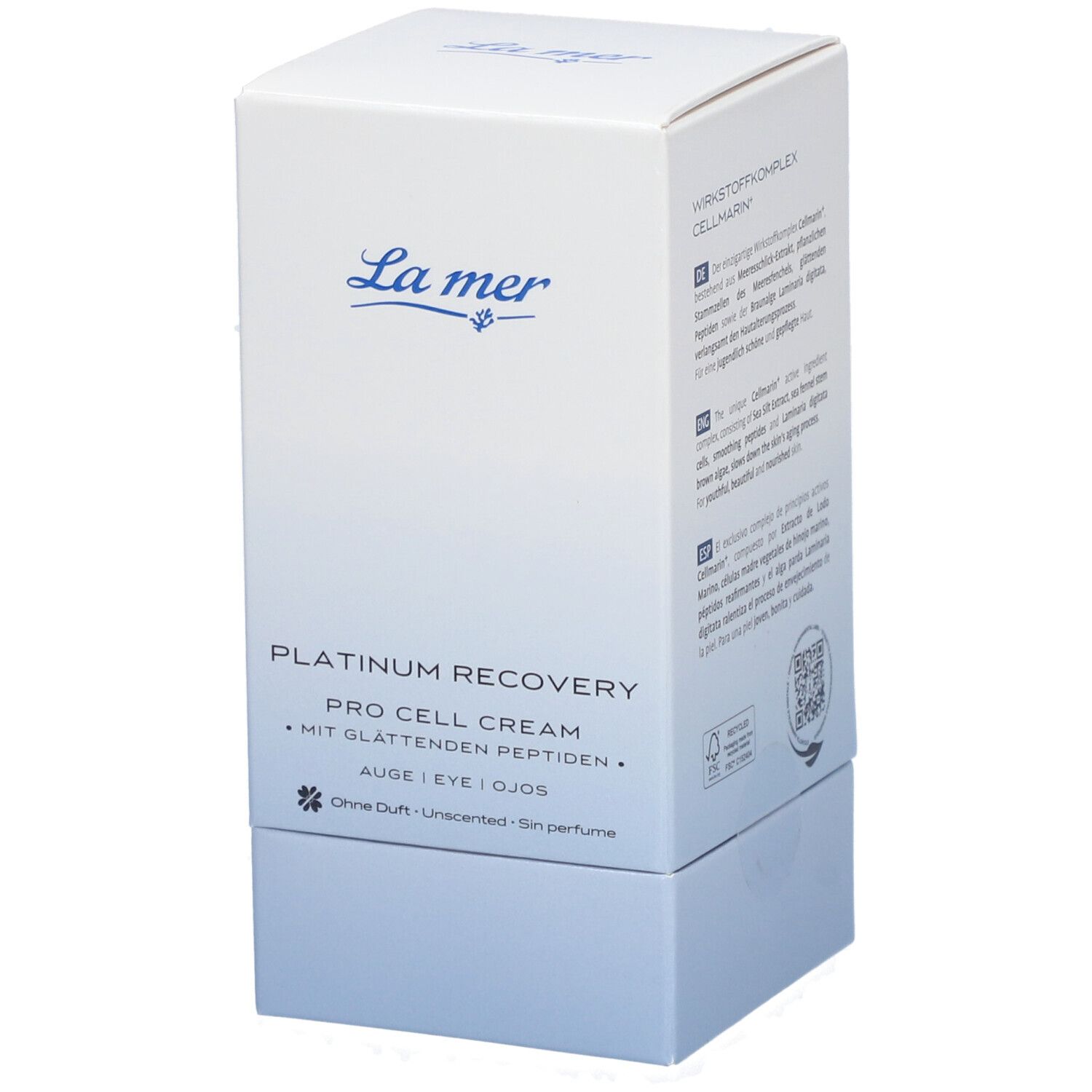 LA MER Platinum Recovery Pro Cell Cream Auge o.P. 15 ml Creme