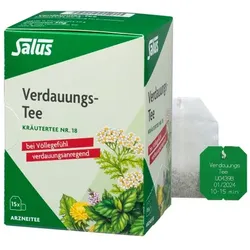 VERDAUUNGS-TEE Kräutertee Nr.18 Salus Filterbeutel 15 St