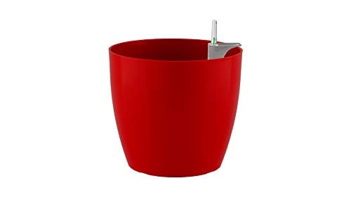 San Remo Zelfwatergevende Pot - Donkerrood - 36 cm