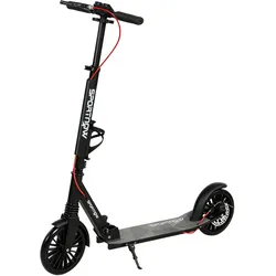 TRETROLLER Aluminium PU Schwarz