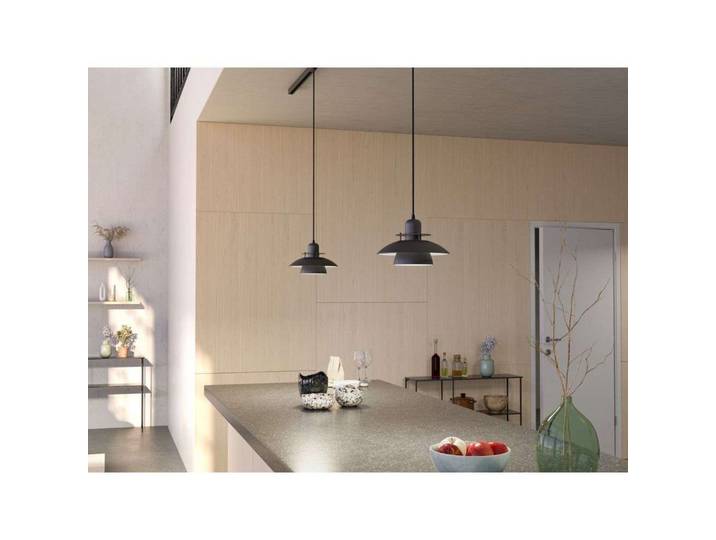 Suspension Primus IV noir/noir Ø 28 cm, métal - Belid - Salle à manger