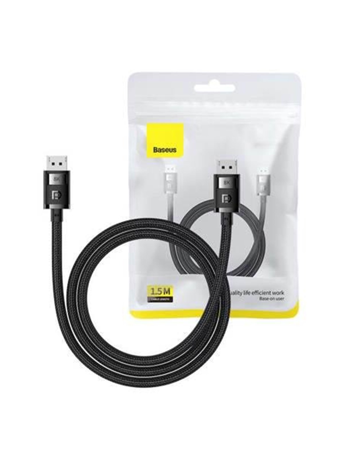 Baseus DP 8K to DP 8K cable High Definition 1.5 m