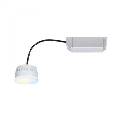 PAULMANN LED Modul Einbauleuchte Smart Home Zigbee Tunable White Coin rund 50mm Coin 6W 470lm 230V dimmbar Tunable White Satin