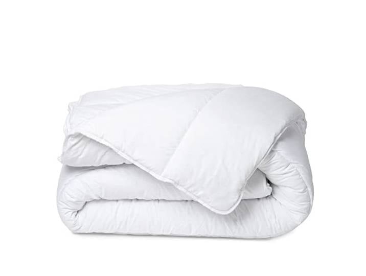 Bleu Calin Couette Coton Bio - Chaude - Enveloppe en Coton Issu de l'agriculture Biologique certifié GOTS - 200x200cm