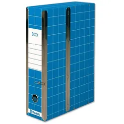 Resisto, Ordner, RESX101 Pappe, blaues Holz (90 mm, 1 Stk.)