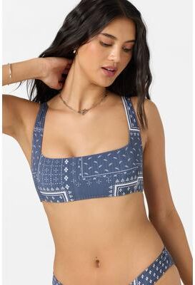 O'Neill s O'riginals Zoey Bandana Westwater Bikini Tank Bikini Top in Navy, Elastane/Polyamide