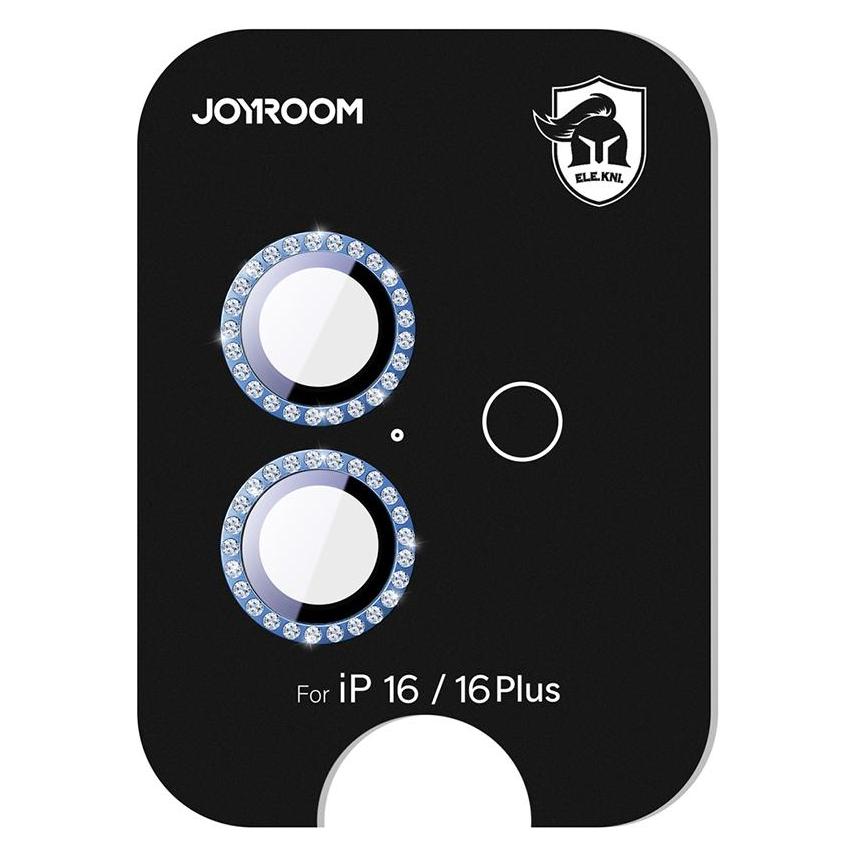 Joyroom JR-MSJ0273 Camera Lens Protector for iP16/iP16 Plus-Blue (Apple iPhone 16, Apple iPhone 16 Plus) (JR-MSJ0273)