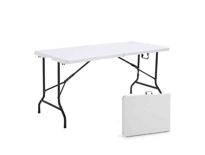 Table pliante portable 162 cm 6 personnes