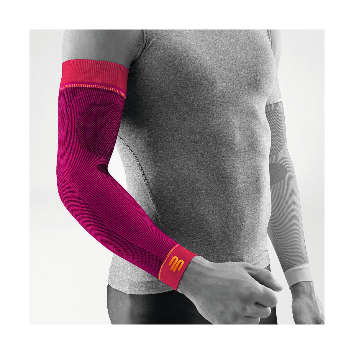 Bauerfeind Comp.sleeves Arm,short pink (PINK) L 29355019500023
