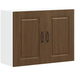 vidaXL Küchen-Hängeschrank Kalmar Braun Eichen-Optik Holzwerkstoff