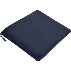James & Nicholson Fleece Decke mit Hülle JN900 navy one size