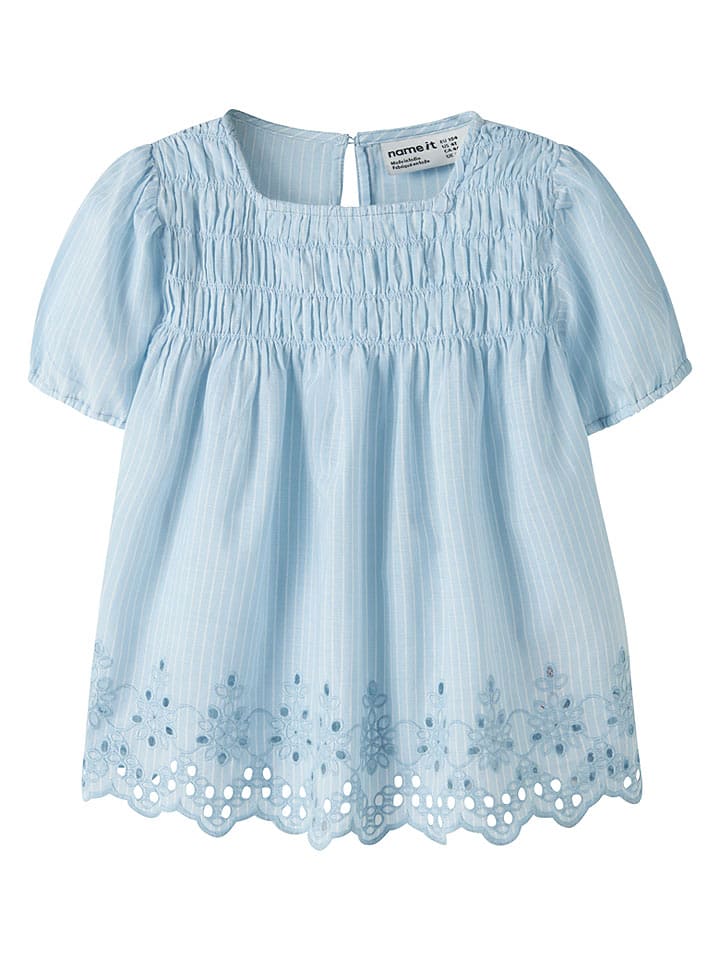 name it Bluse "Fesinne" in Hellblau - 110