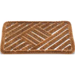 Fußmatte Kokosbürsten natur Kokos/Stahl L500xB800xS30mm - 3401552
