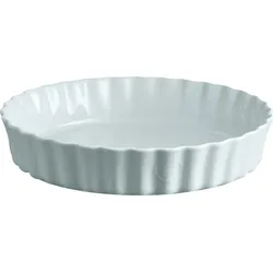 Emile Henry tiefe Tarteform, Keramik, 28 cm, hellblau