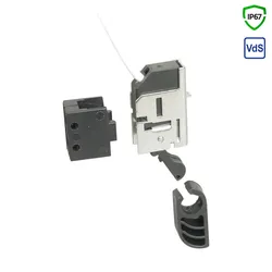 Telenot Riegelschaltkontakt Verschlussmelder Öffnungskontakt RK15 / 1001335C, Anschlusskabel 6m