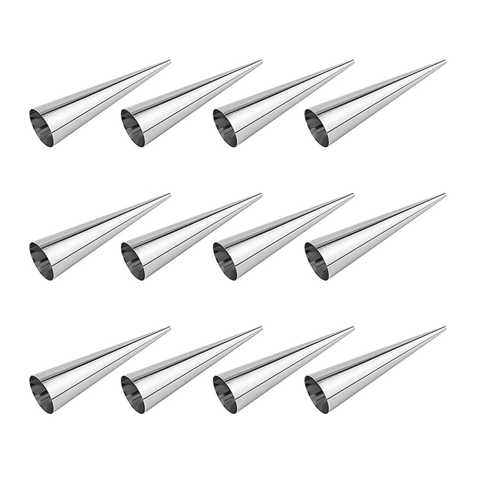Krumble ijshoorn mallen RVS Set van 12 - 12 cm