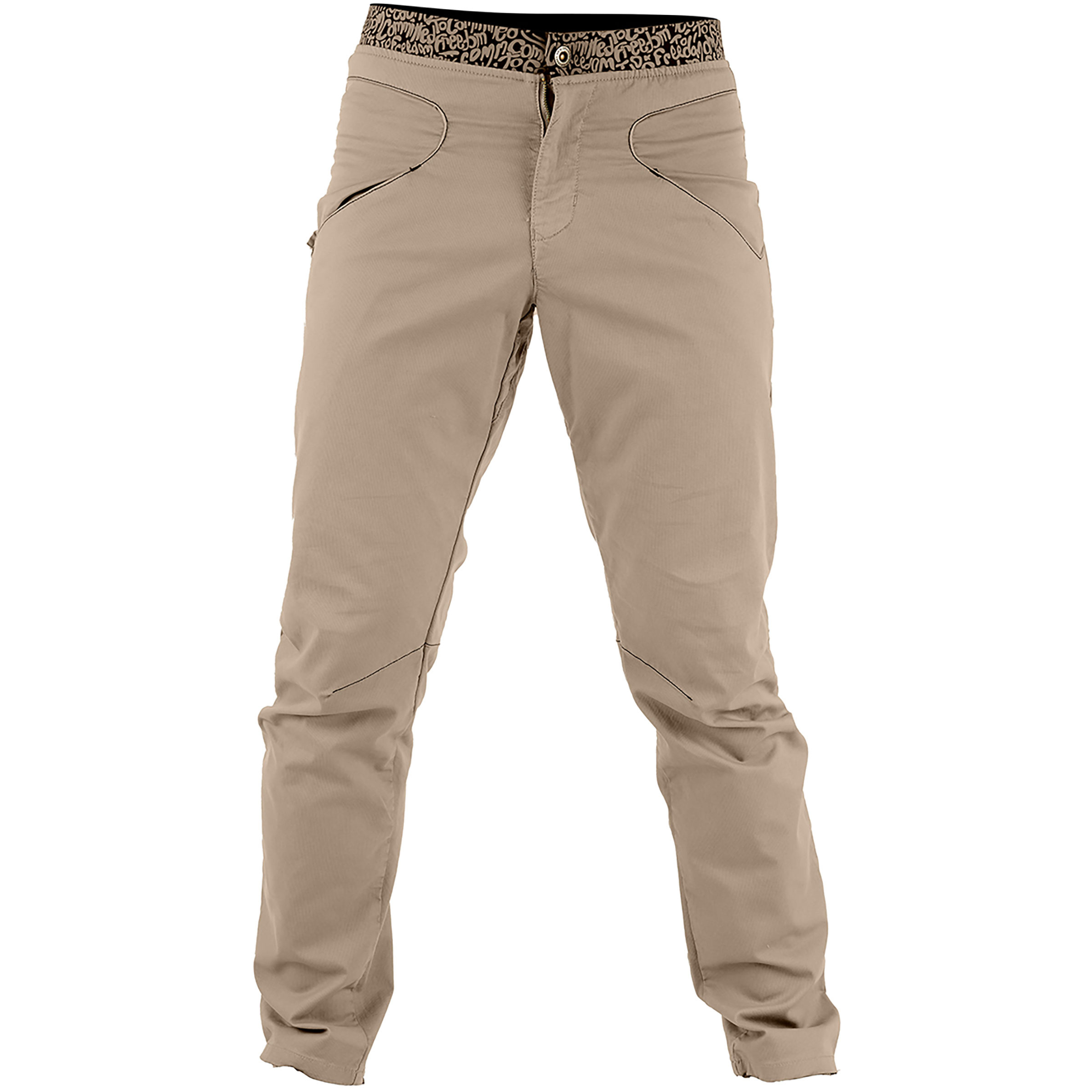 Nograd Liberty Hose Herren Kletterhose beige Größe XL Bouldern | Sportklettern Widerstandsfähig
